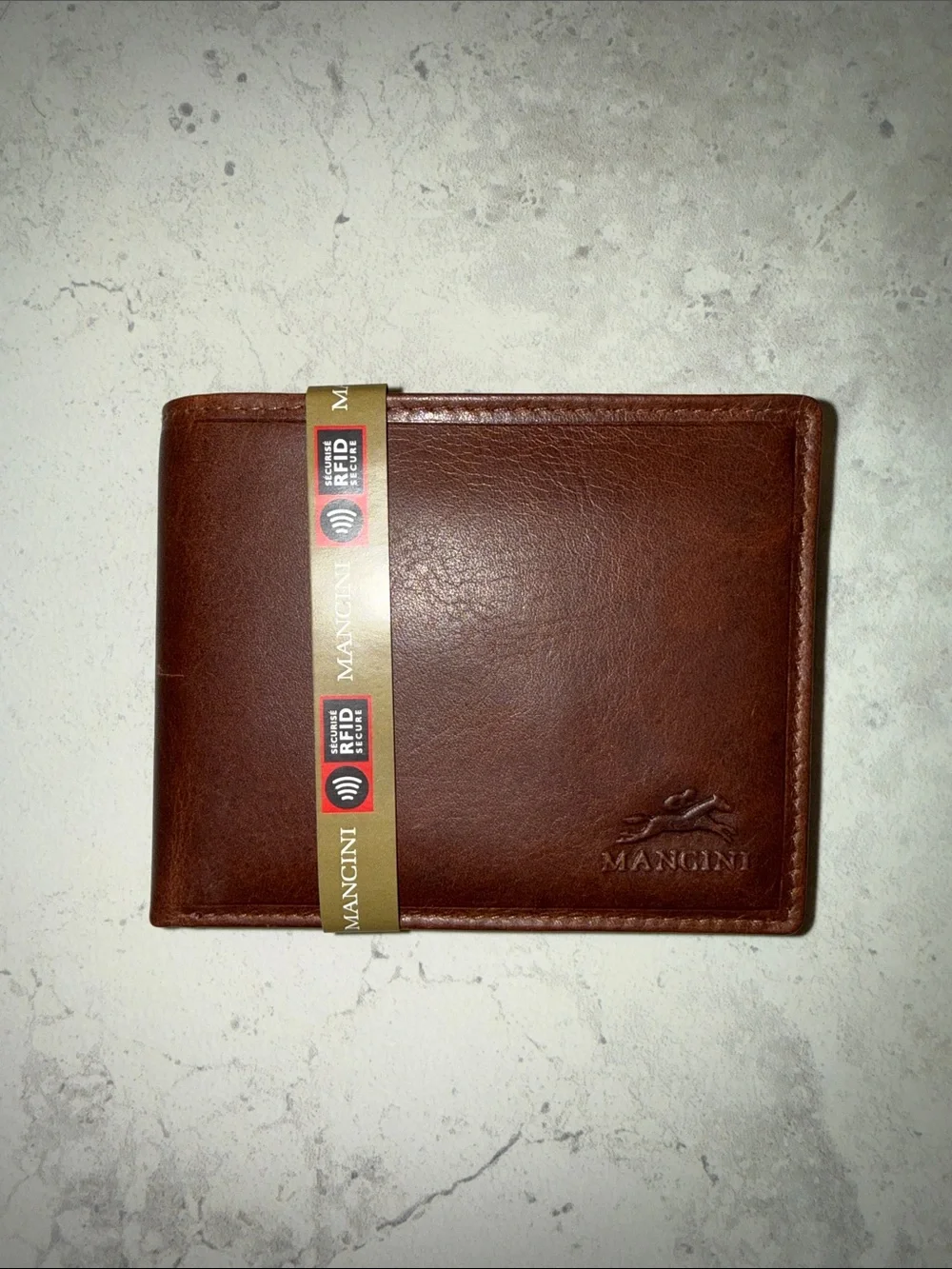 Men's Brown Leather Wallet